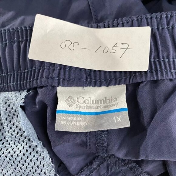 Columbia Sandy River Short Women's 1X Blue Solid Nylon Outdoor NWT SS-1057‎ - Picture 5 of 10